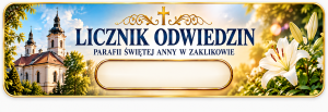 Licznik odwiedzin Parafii Świętej Anny