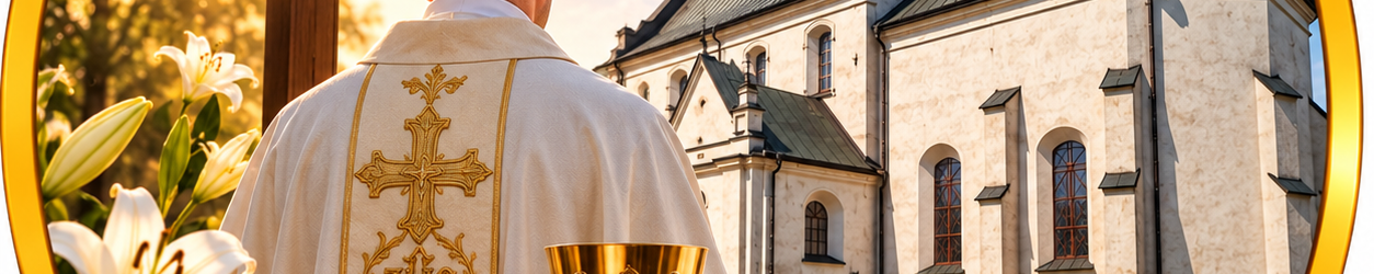 Parafialny emblemat kapłaństwa i kościoła