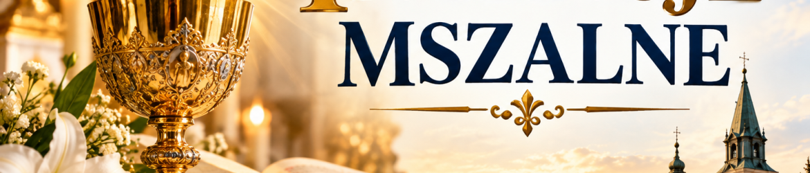 Złote światło intencji mszalnych
